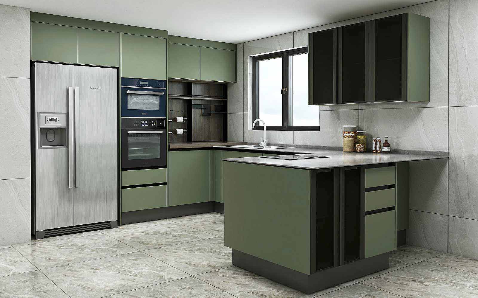 Top kitchen cabinet designs for a small kitchen