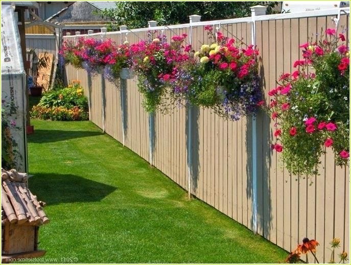 World top rated Fence decorating ideas