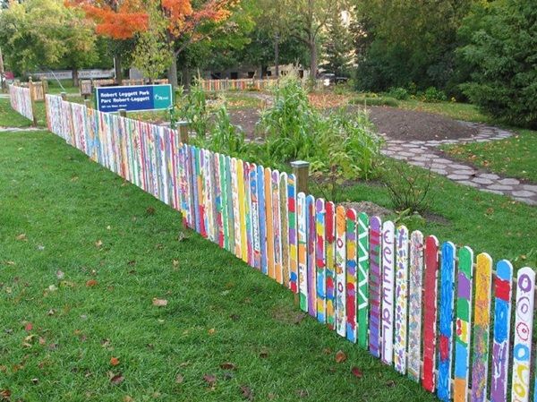 World top rated Fence decorating ideas