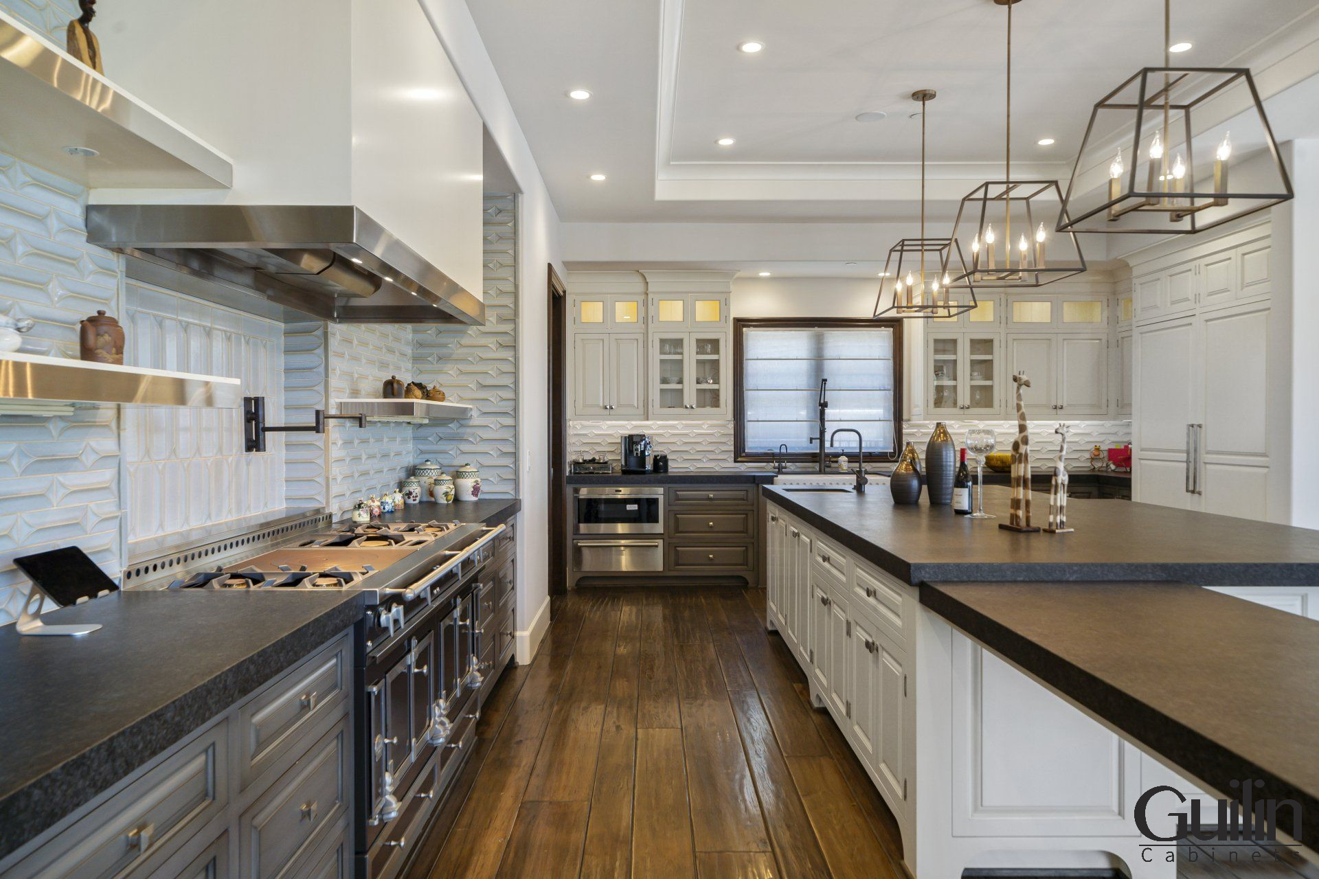 traditional kitchen to a modern kitchen 